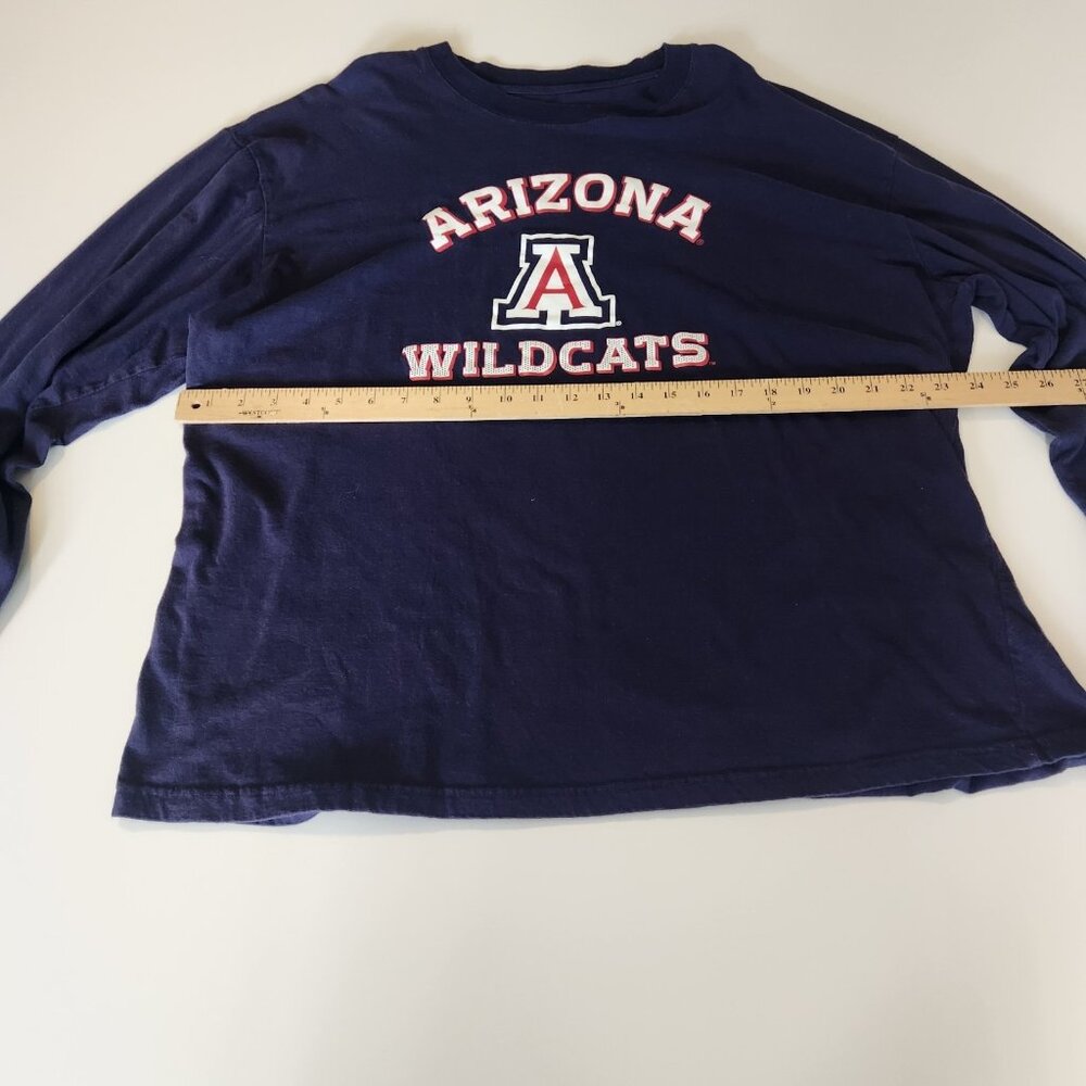 Arizona Wildcats Shirt Long Sleeve Blue Mens‎ Size XL EUC - Picture 5 of 7